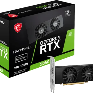Tarjeta Gráfica GeForce RXT 3050 LP 6G OC GDDR6 MSI