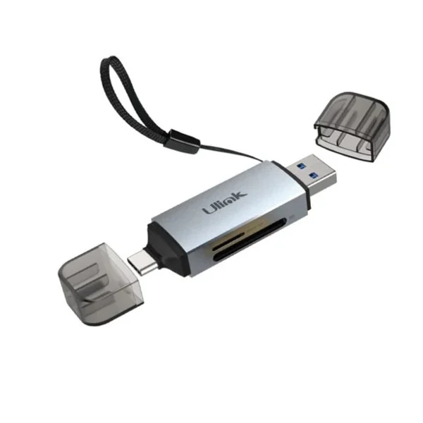 Lector de Memoria dual para tarjetas con entrada C/USB.