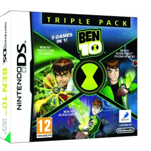 Juego de Nintendo DS - BEN 10 TRIPLE PACK (Open Box).