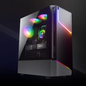 PC Gamer Couger MX360 4060 8g I5 10400 H510M-B pro P650W 16gb RAM 1tb SSD.