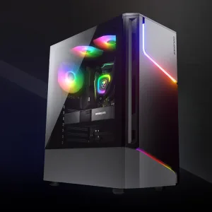 PC Gamer Couger MX360 4060 8g I5 10400 H510M-B pro P650W 16gb RAM 1tb SSD.