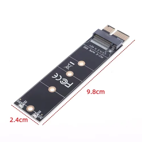 Adaptador PCIE a M2 NVMe SSD M2 PCIE X1 Raiser PCI-E PCI Express M Key.
