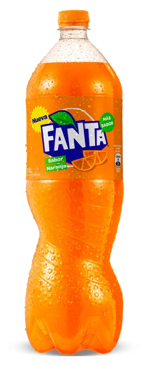 Bebida en botella Fanta de 591ml (compra presencial).