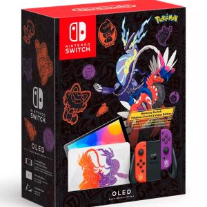 Nintendo Switch Oled edición Pokémon Scarlet & Violet Edition (Open Box).