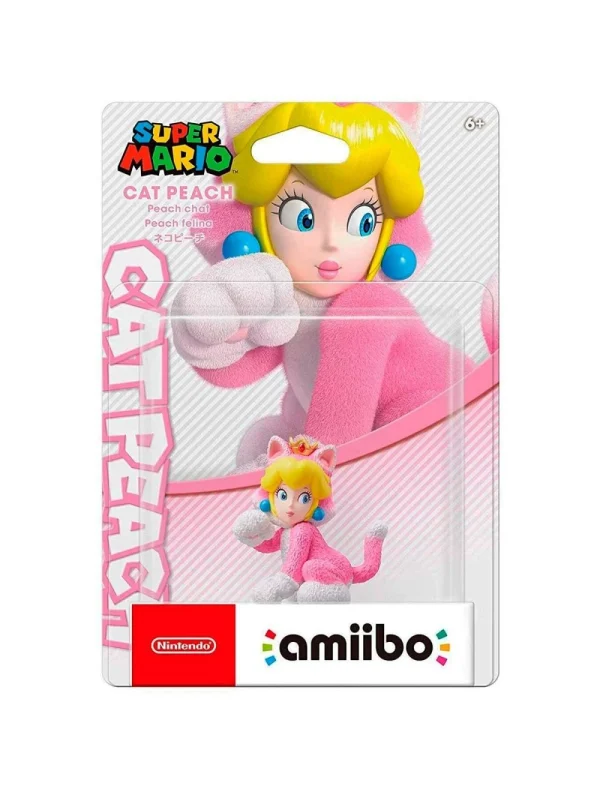 AMIIBO Princesa Peach gata.