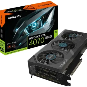 Tarjeta de Video Gigabyte GeForce RTX 4070 SUPER EAGLE OC 12G [GV-N407SEAGLE OC-12GD]