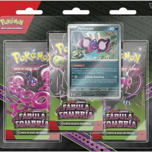 Blíster de Cartas Pokémon TCG Fabula Sombría.
