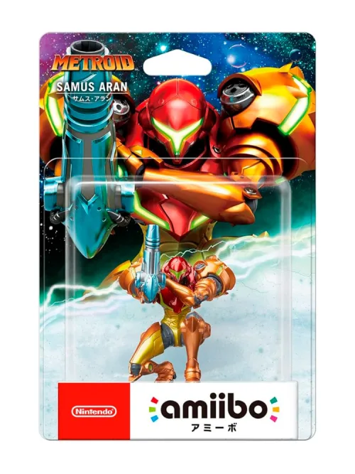 AMIIBO Samus Aran-Metroid Nintendo