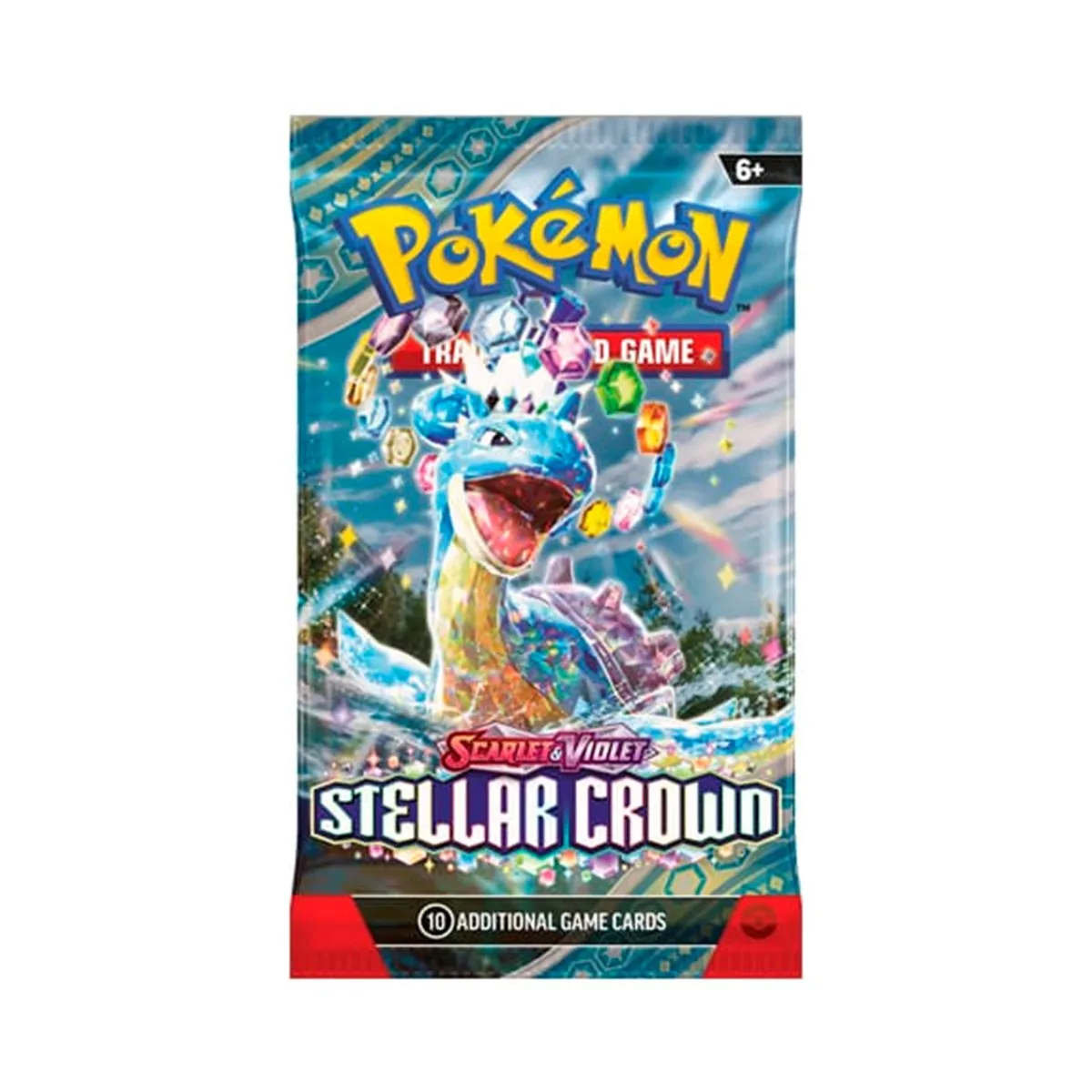 Cartas Pokémon stellar crown (sobre de 10 cartas).
