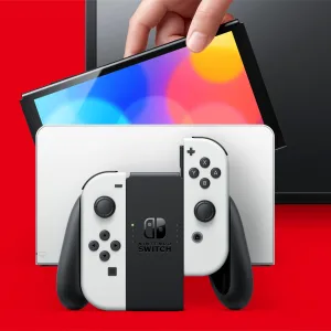 Consola Nintendo Switch Oled Versión White. (Open Box) (Leer Descripción)