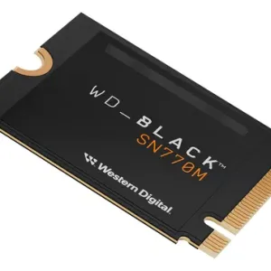 Unidad de almacenamiento SSD 1TB PCIe NVMe Gen4 M.2 (2230) SN770M Black