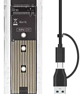 Cofre SSD M.2 NVMe PCIE USB-C a USB-A