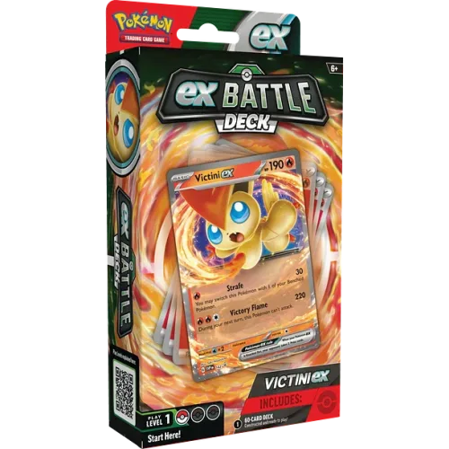 Mazo de cartas Pokémon TCG Ex Battle Deck Victini EX Ingles
