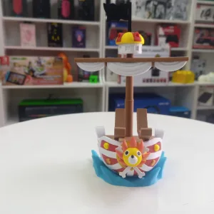 Base para Joystick con diseño de One piece barco