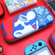 Estuche para Nintendo Switch Super Mario Azul y Rojo
