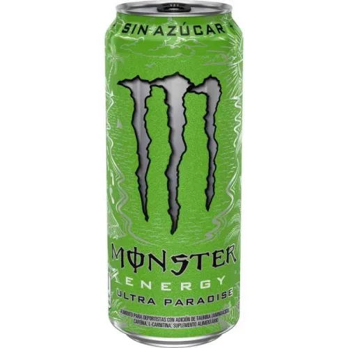 Bebida Energética en lata Monster Ultra paradise de 473ml (Compra solo en tienda presencial).