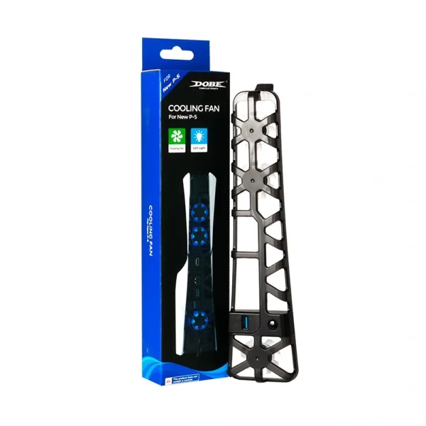 Cooler para Play Station 5 SLIM luz azul COOLING FAN DOBE TP5.