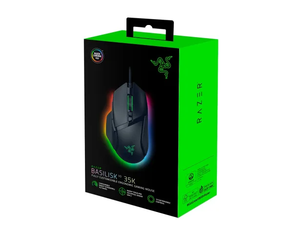 Mouse Razer Basilisk Black V3 35K.