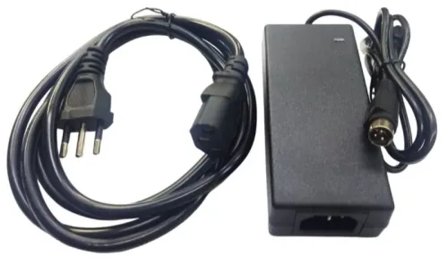 Cargador para Impresora Termica 24V - 3A BYM-143 Con cable de Alimentacion