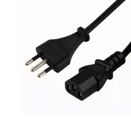 Cable de poder universal para PC de 1,8 m, 3*0,75mm 10 amp. 100% Cobre