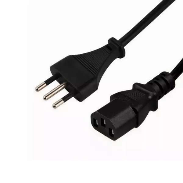 Cable de poder universal para PC de 1,8 m, 3*42*0,15mm 10 amp. 100% Cobre