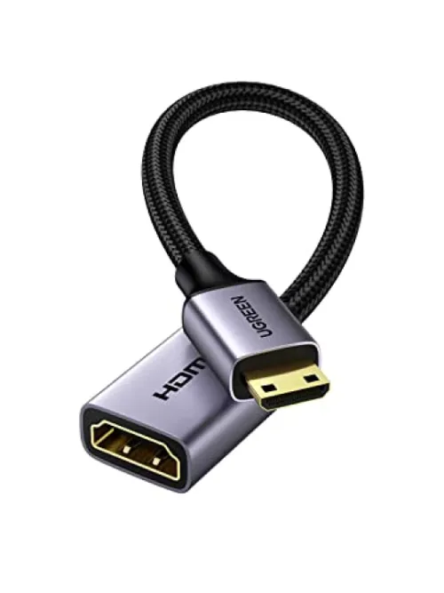 Mini HDMI a HDMI 4k Ugreen cable hembra a Macho.