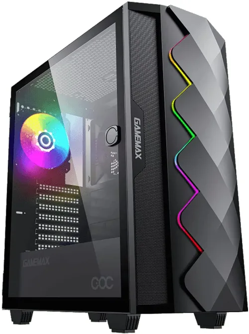 Pc Gamer Armado Diamond Black, Intel Core i5 13400, RTX 3050 6GB, 16 GB Ram DDR4 , 1Tb Almacenamiento, Placa Madre H610M, Fuente de poder 650W