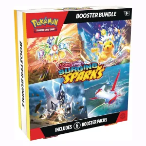 Cartas Pokémon TCG Scarlet and Violet - Paquete de refuerzo de chispas surgentes.