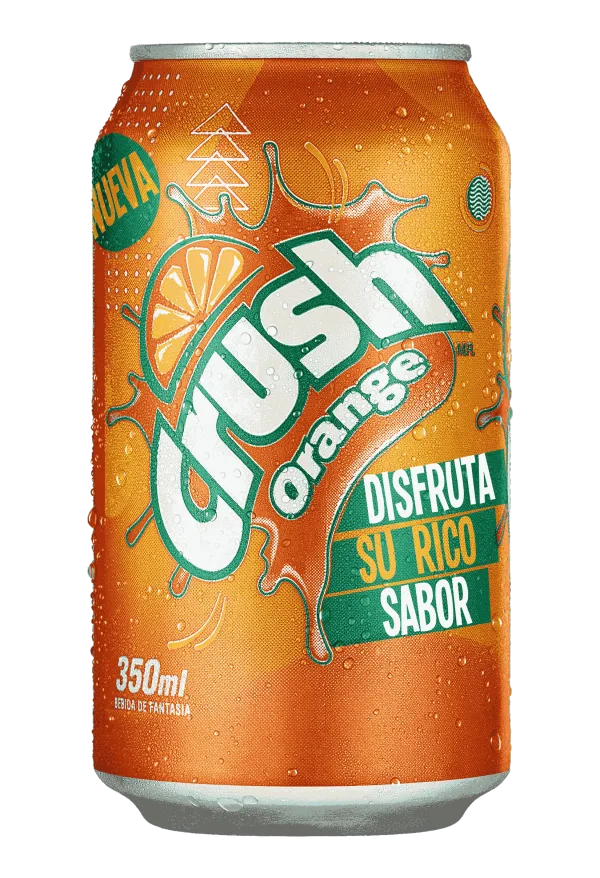 Bebida en Lata Crush de 350ml (Compra solo en Tienda Presencial).
