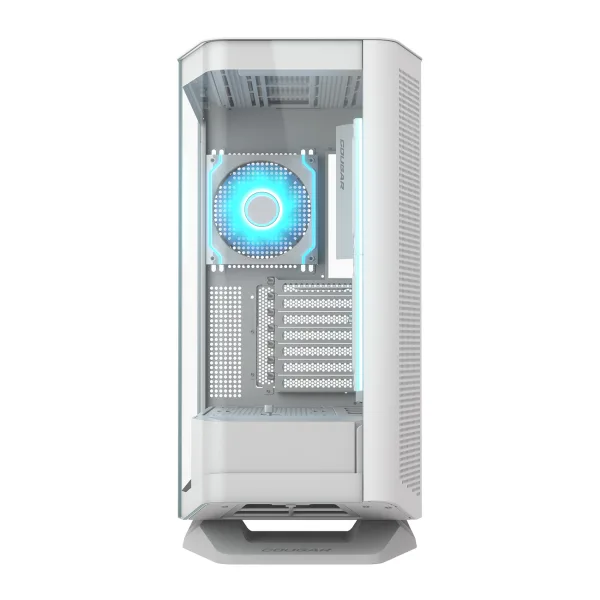 Gabinete gamer Cougar FV270 RGB WHITE 4 ventiladores ARGB + Plataforma giratoria de regalo - Imagen 5