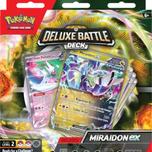 Cartas Pokémon TCG Deluxe Battle Deck: Miraidon Ex. Ingles.