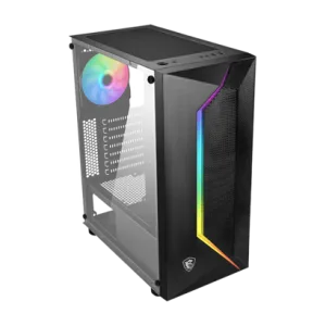 PC gamer Armado Vampiric 100R, Procesador AMD Ryzen 7 5700G AM4, Placa Madre Gigabyte A520M, Memoria Ram 16GB DDR4 3200Mhz Hikvision, Almacenamiento SSD 1024Gb, Fuente de Poder MSI Mag 550W 80 Plus Bronze
