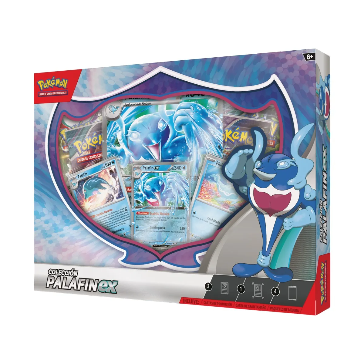 Cartas Pokemon Palafin Ex Box ESPAÑOL