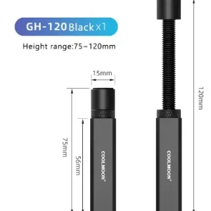 soporte giratorio telescópico ajustable para tarjeta gráfica, soporte magnético para tarjeta de Video GPU para PC de escritorio coolmoon