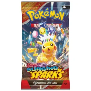 Cartas Pokemon Scarlet Violet: Surging Sparks Booster Pack en Español