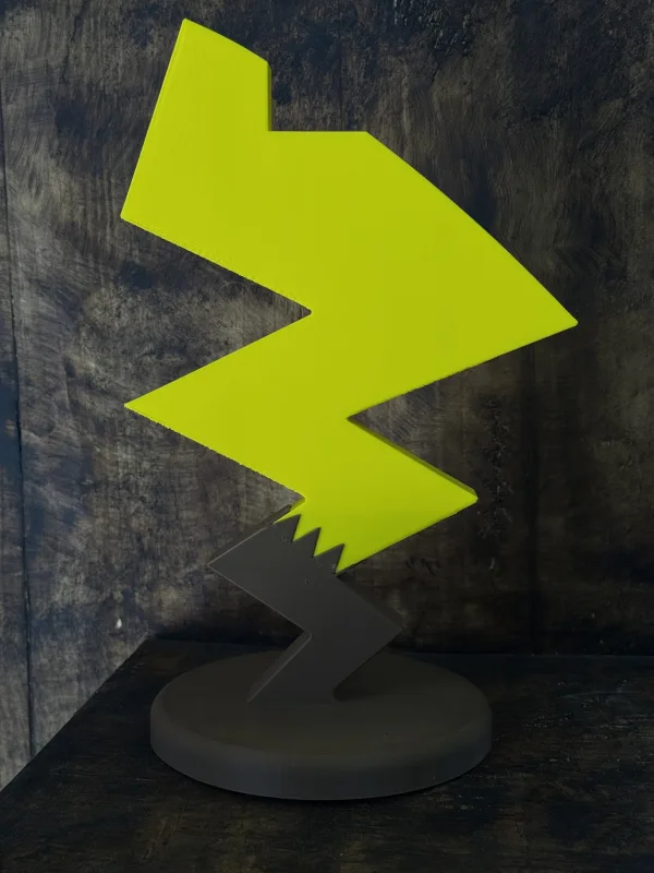 Soporte para Audifonos Impreso en 3D Cola de Pikachu
