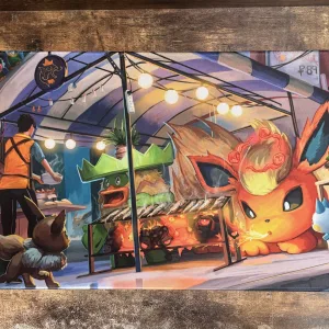 Playmat - Mousepad 35X60Cm Pokemon Diseño Flareon