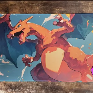 Playmat - Mousepad 35X60Cm Pokemon Diseño Charizard