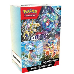 Cartas Pokemon Scarlet Violet: Stellar Crown – Booster Bundle – Ingles