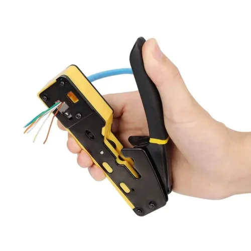Crimpeadora RJ-45/RJ-11 Pass Through Zoerax