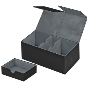 Portamazos Premium | TOPDECK Dual Dice 200 color Negro.