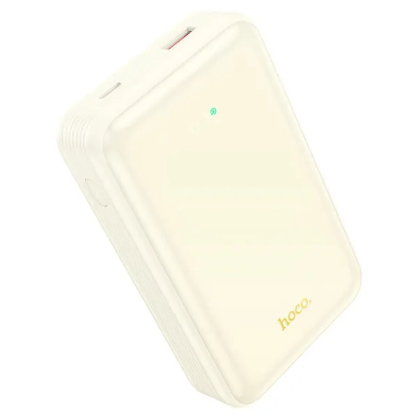 Batería externa Hoco Q21A - 22,5W 20000mAh, Powerbank Blanco