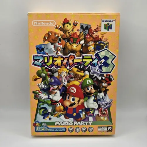 juego de la Nintendo 64 Mario Party 3 Version Japonesa (Open Box).