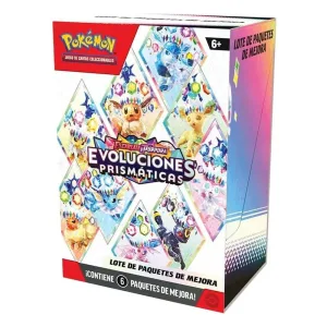 Cartas Pokemon TCG Prismatic Evolutions - Booster Bundle Evoluciones Prismaticas ESPAÑOL