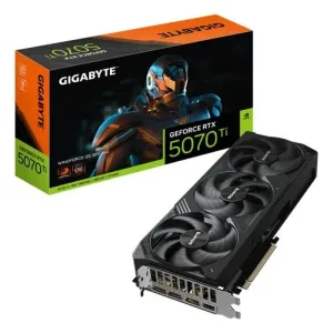 Tarjeta de Video GIGABYTE Nvidia GeForce RTX 5070 Ti WINDFORCE OC SFF, 16GB GDDR7, 256-bit
