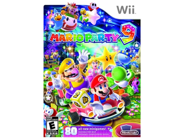 Juego de Wii Mario Party 9 (Open Box)