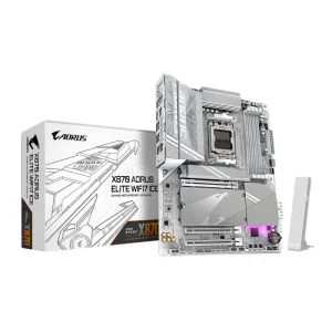 Placa Madre X870 AORUS Elite Wi-Fi 7 ICE, AM5, 4x DDR5, ATX