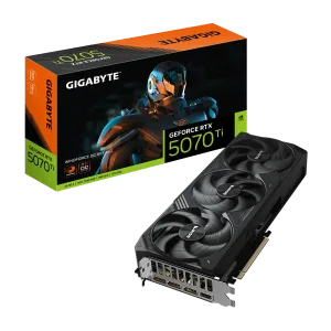 Tarjeta grafica Gigabyte NVIDIA Geforce rtx 5070 TI WindForce oc sff 16gb gddr7 256-bit