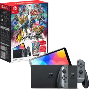 Consola Nintendo Switch Oled edicion Super Smash Bros ultimate (Open Box).