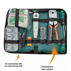 Kit Herramientas Para Redes Orange Rj45 Rj11/ Rj10
